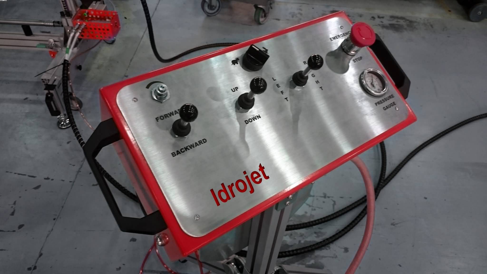control panel Internal bundle cleaning robot Idrobox 3combo